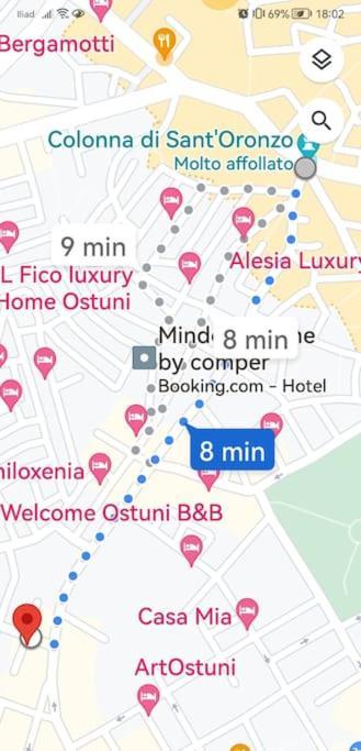 奥斯图尼La Casa Di Nonno Nino别墅 外观 照片